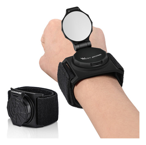 Espejo Retrovisor, Pulsera Giratoria De 360 Grados Para Bici