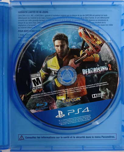 Dead Rising 2 Jogo Ps4 Físico Usado (Usado)