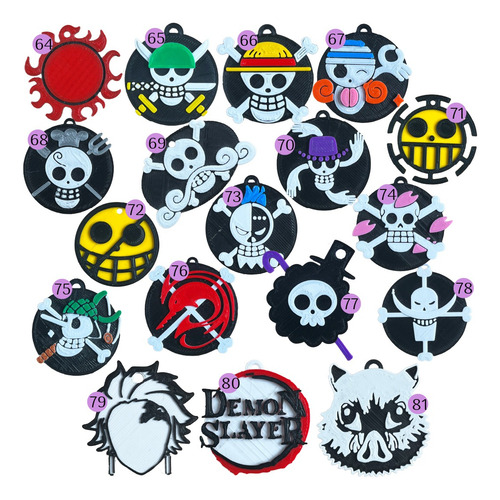 Llaveros Futbol / Anime / Bandas Rock Souvenir 3d X 30 Unid