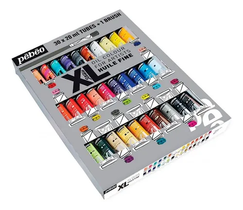 comprar Set 30 Óleos Pebeo Studio Tubos 20 Ml
