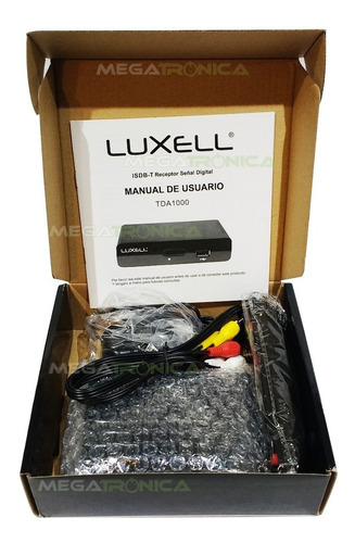 Decodificador Sintonizador Tda Tv Digital Hd Luxell Hdmi Av