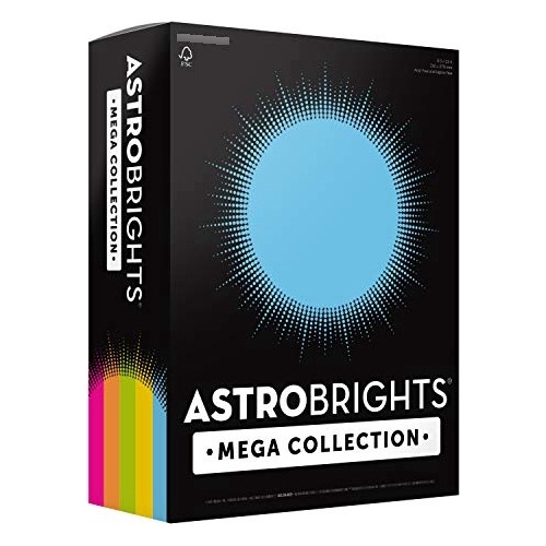 Mega Colección Astrobrights, Papel De Colores, Surtido  Bril