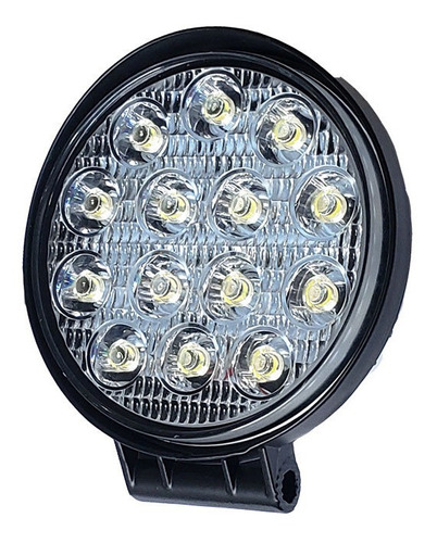 Faro Led Redondo 14 Led 42w