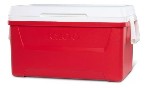 Hielera 48 Qt Laguna Rojo Estrella 76 Latas Igloo