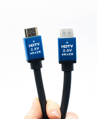 Imagen 3 de 7 de Cable Hdmi 2.0 Premium. 4k/4k Ultra 3d/lcd/tv/ps4/xbox 5mt