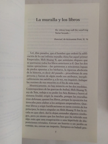Lote De 3 Libros De Borges La Nacían (leer Descripción) (Usado)
