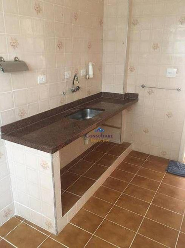 Imagem 14 de 23 de Apartamento Com 3 Dormitórios À Venda, 110 M² Por R$ 472.000,00 - Itararé - São Vicente/sp - Ap6491