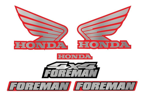 Calcomanias Stickers Honda Foreman