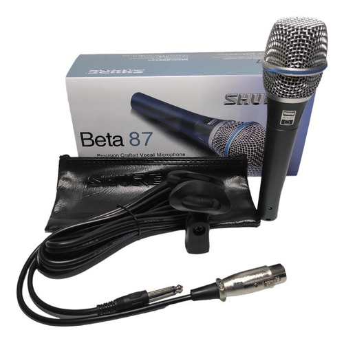 Shure Beta87  Microfono  Profesional Eventos Iglesias Discot