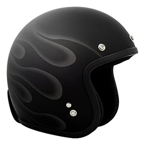 Casco De Moto Abierto Vcan V85c 3/4 Aprobado Por Dot