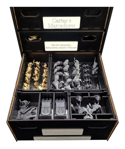 Big Box Black Com Gavetas Para O Senhor Dos Anéis: Jornadas