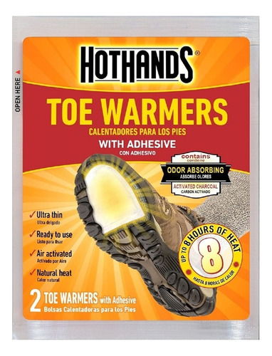 Calentadores De Pies Hothands Toe Warmers Para Camping Frío 0