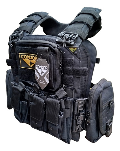 Chaleco Táctico Condor Liberación Rápida Airsoft Paintball N