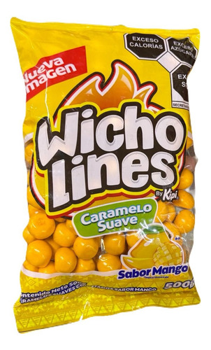 Caramelos Wicho Lines 500g