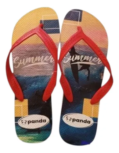 comprar Ojota Chinelas Playera Estampada De Hombre Ultra Liviana 