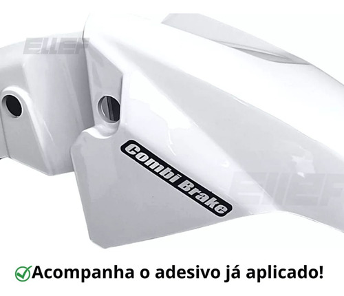 Para-lama Fan Cg 160 16 2017 2018 2019 2020 Branco Nov Titan