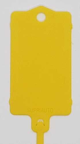 Etiqueta Lisa Luxo De Identificação De Produtos - 200 Un Cor Amarelo