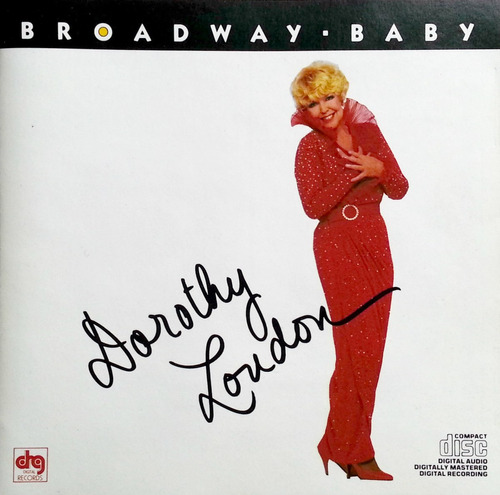 Dorothy London Cd Broadway Baby 1986 U.s.a Sin Marcas