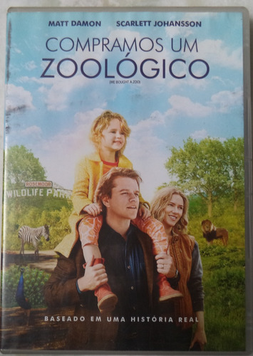 Dvd Original Compramos Um Zoológico - D (Usado)