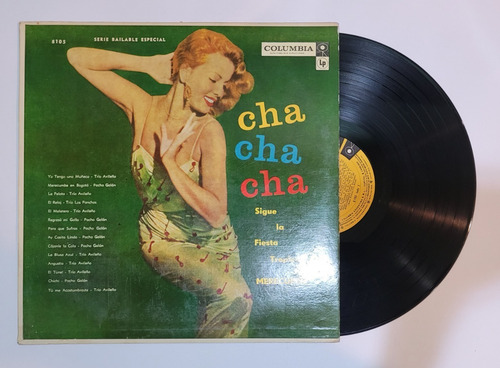 Trio Avileño Pacho Galan Fiesta Tropical Cha Cha Vinilo Lp