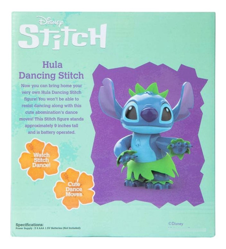 Figura Colección Hula Dancing Stitch 8.27in X 9.1in