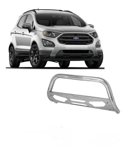 Defensa Ford Ecosport 2019 Cromada Con Chapon Bepo