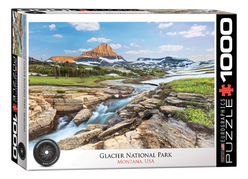 Eurographics Glacier National Park - Puzzle (1000 Piezas)