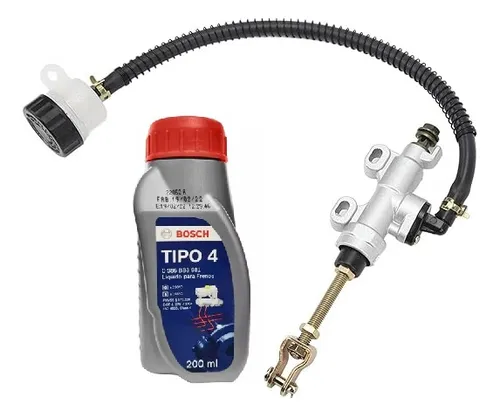 Bomba Freno Trasera + Liquido Bosch Motomel Sr 200 Pitbull