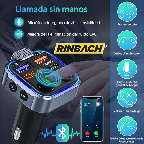 Cargador C Transmisor Bluetooth Ford Focus Hb 2010