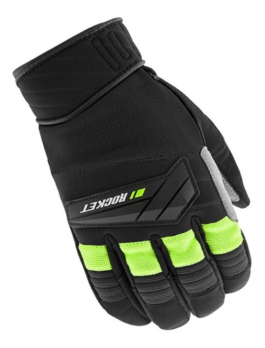 Guantes Para Moto Joe Rocket Velocity 2.0    Negro / Neón