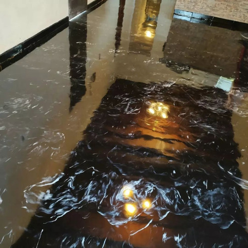 Colocación De Porcelanato Líquido Y Cemento Alisado