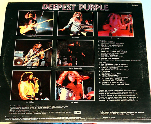 Deepest Purple: Lo Mejor De Deep Purple Vinilo