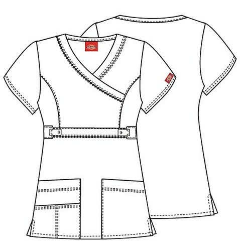Imagen 3 de 4 de Dickies 817355 Filipina Quirúrgica Stretch Gen Flex Mujer