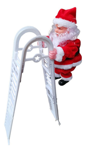 . Adorno Navideño De Juguete Con Escalera De Escalada De