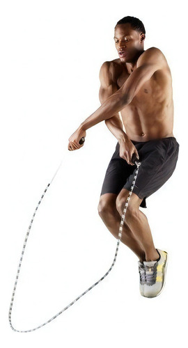 Corda de pular Golds Gym com cordão A6 de 2,74 m