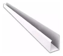 Comprar Perfil-terminacion De Pvc Modelo U 6mts Moldura Para Techo