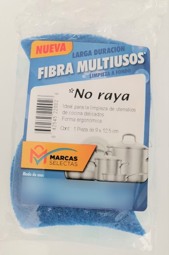 Fibra Esponjas No Rayas Trastes Delicados Caja Con 24 Pz