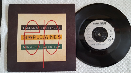 Simple Minds - Ballad Of The Streets  ,  Ep 7'', Europa