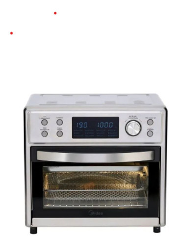 Horno Eléctrico Y Freidora De Aire Multi-oven Midea 25l Color Gris