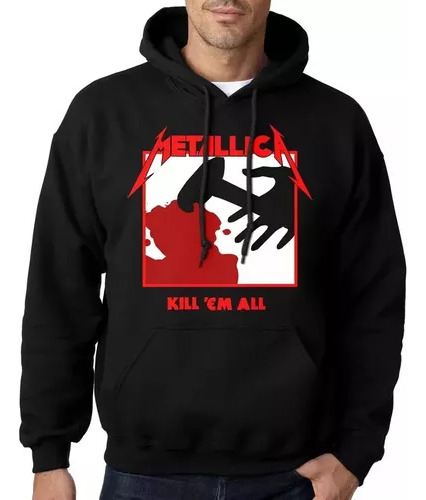 Buzo Canguro Metallica Unisex