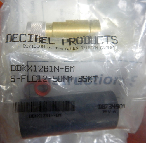 Conector Decibel Heliax Flex 1/2  - N Macho - Dbkx12b1n-bm