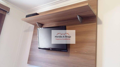 Imagem 8 de 24 de Apartamento À Venda, 50 M² Por R$ 205.000,00 - Água Chata - Guarulhos/sp - Ap2756