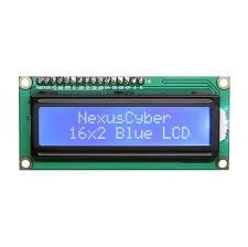 Módulo Lcd Arduino Luz De Fundo Azul 1602a V2.0
