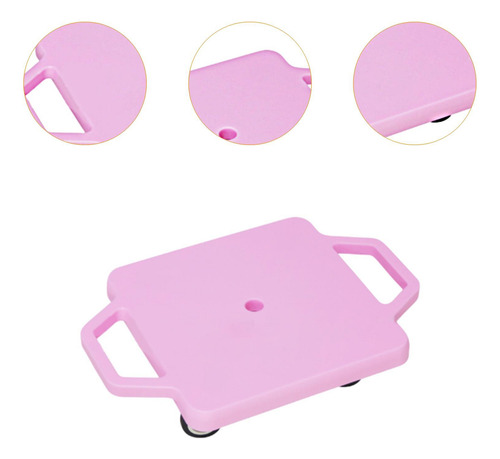 Scooter Board Con Handles Gym Scooter Con Rollers Siéntate