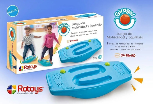 Imagen 3 de 4 de Giragol Gusanito Juego De Equilibrio Balancin Rotoys