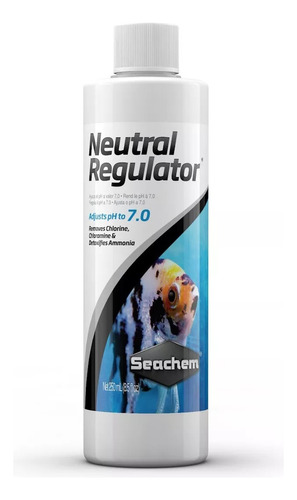 Seachem Neutral Regulator 250ml Regula Ph A Neutro 7.0