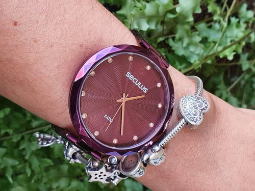 Relógio Feminino Seculus Glamour 77039lpskfs2