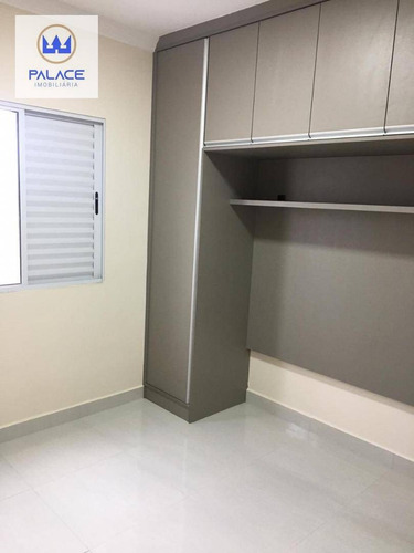 Apartamento Com 2 Dormitórios Para Alugar, 69 M² Por R$ 1.000,00/mês - Parque Conceição Ii - Piracicaba/sp - Ap0724