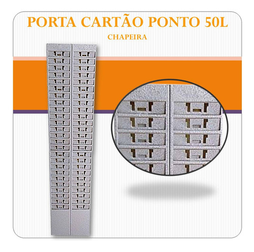 Porta Cartão Ponto 50 Lugares - Chapeira 50 Lugares.