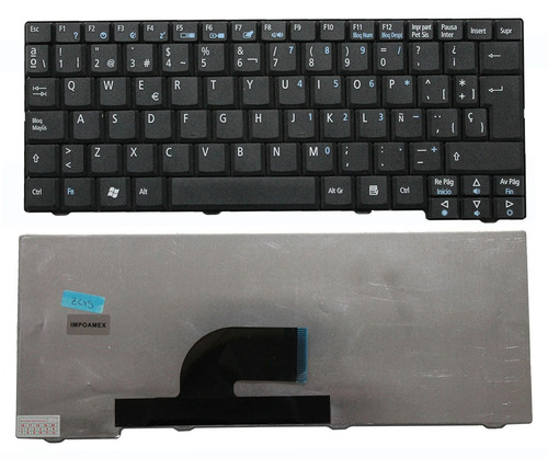 Teclado Acer One Zg5 A110x A150 A150-1006 Negro Español